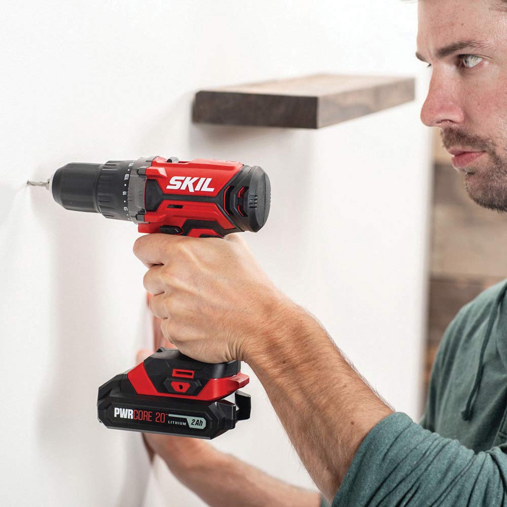 Foto 7 pulgar | Kit De Sierra Perforadora Inalámbrica Skil Cb739701, 20 V, 2.0 Ah - Venta Internacional.