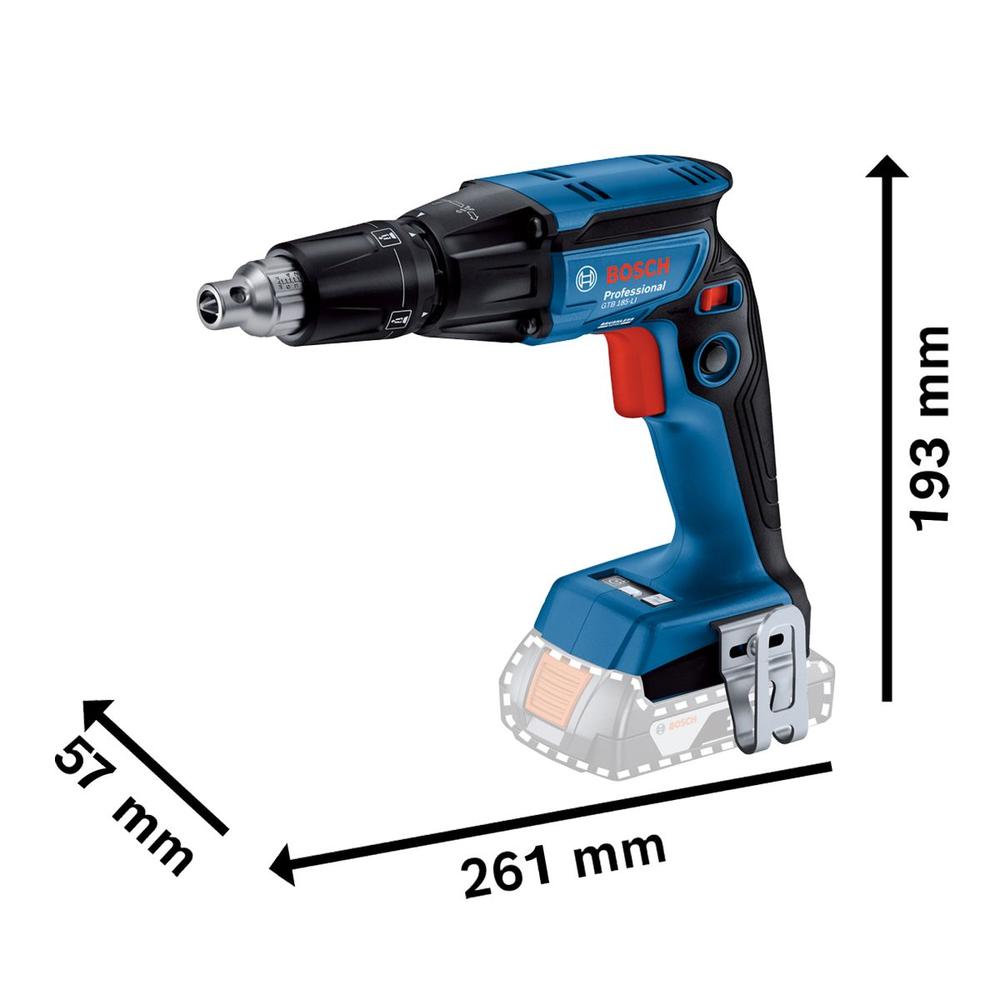 Foto 5 | Atornillador Inalámbrico Bosch Gtb 185-li 1/4' Pulg 18v S/b