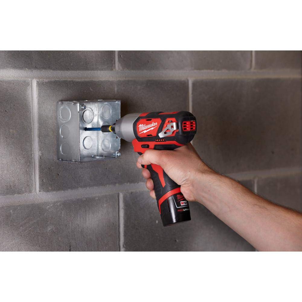 Foto 8 pulgar | Kit Combinado De Taladro Inalámbrico Y Destornillador De Impacto Milwaukee M12 - Venta Internacional.