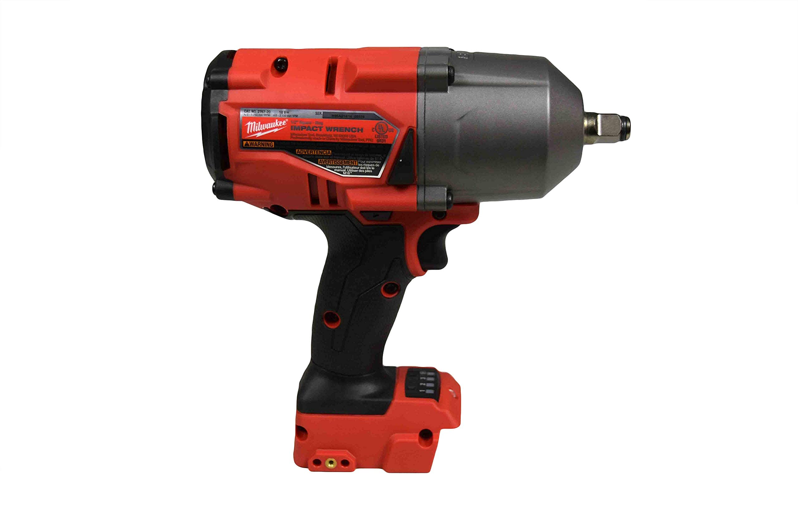 Foto 3 | Llave De Impacto Milwaukee 2767-20 18 V 2 Ah Con Batería Y Cargador - Venta Internacional.