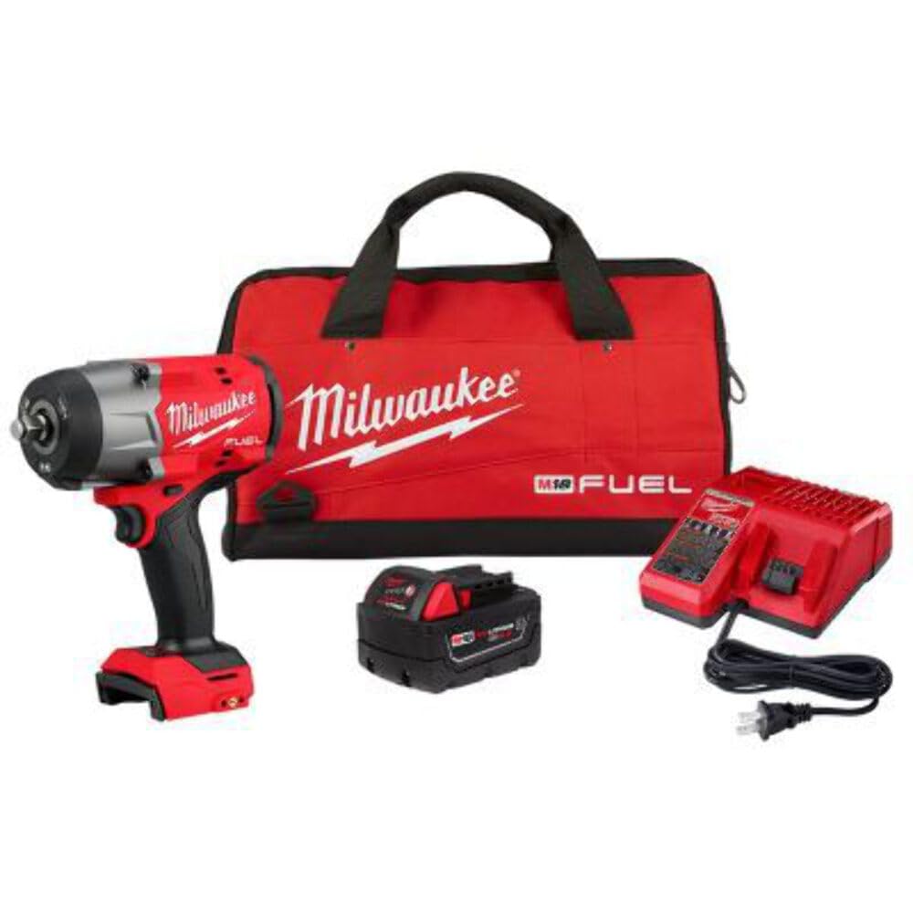 Foto 2 pulgar | Llave De Impacto Inalámbrica Milwaukee M18 Fuel 18v 1/2'' Con 5.0ah - Venta Internacional.