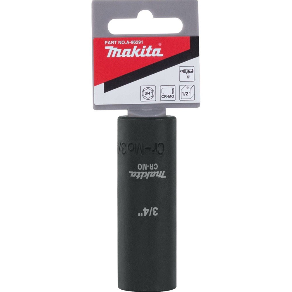 Foto 5 | Juego De Enchufes Makita A-96291 3/4 Pulgadas De Profundidad Well Impact 1/2 Pulgadas - Venta Internacional.