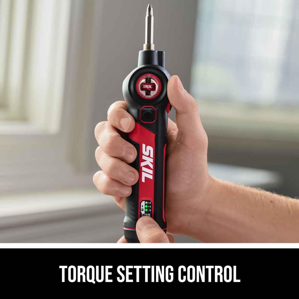 Foto 4 pulgar | Destornillador Recargable Skil Twist 2.0 4v Con Ajuste De Par - Venta Internacional.