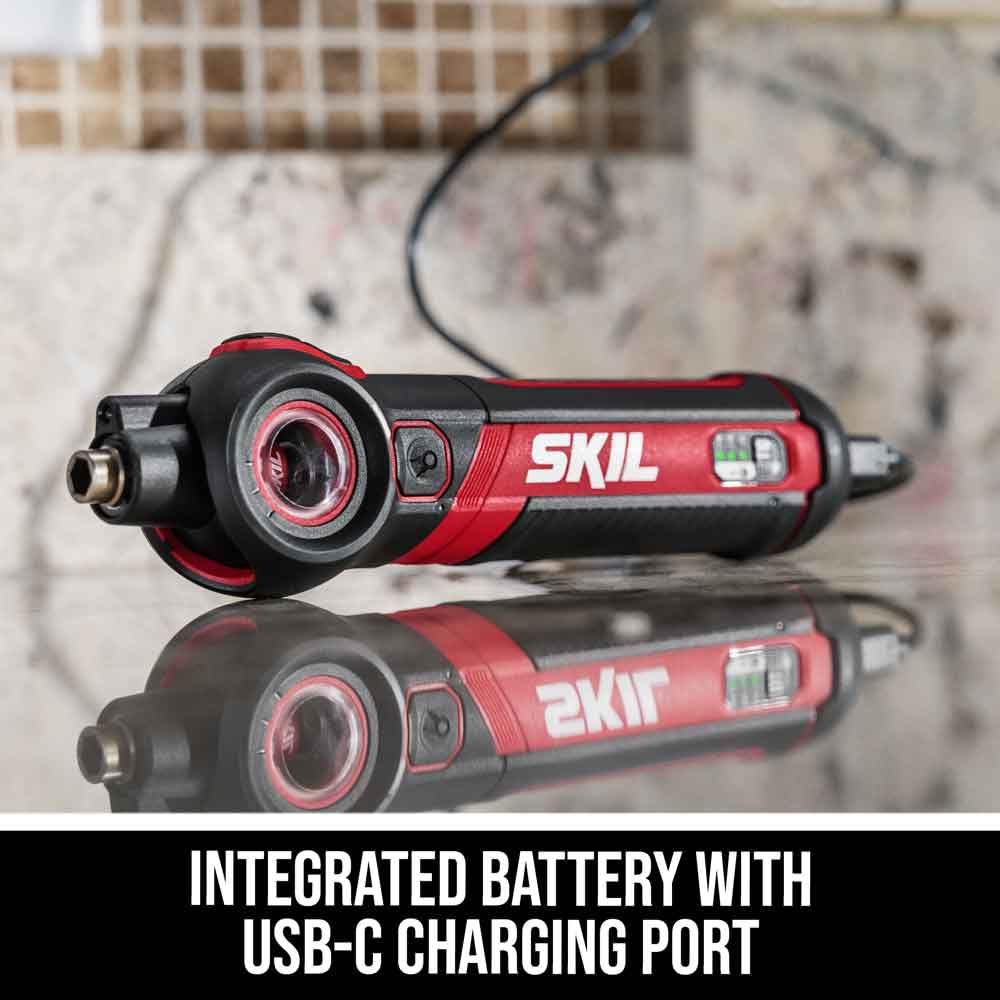 Foto 8 pulgar | Destornillador Recargable Skil Twist 2.0 4v Con Ajuste De Par - Venta Internacional.
