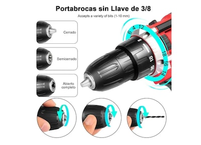 Foto 3 | Xtellar Kit Premium Desatornillador Eléctrico Inalámbrico Con 2 Baterías
