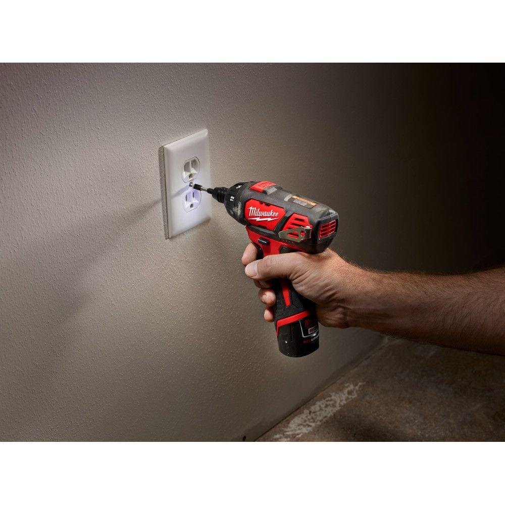 Foto 6 pulgar | Destornillador Inalámbrico Milwaukee M12 12 V, Iones De Litio, 1/4 Pulgadas, Hexagonal - Venta Internacional.