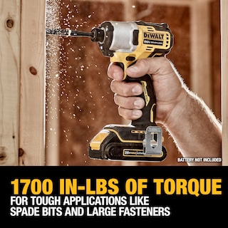 Foto 6 | Destornillador De Impacto Inalámbrico Dewalt 20v Max* 1/4 De Pulgada (dcf840b) - Venta Internacional.