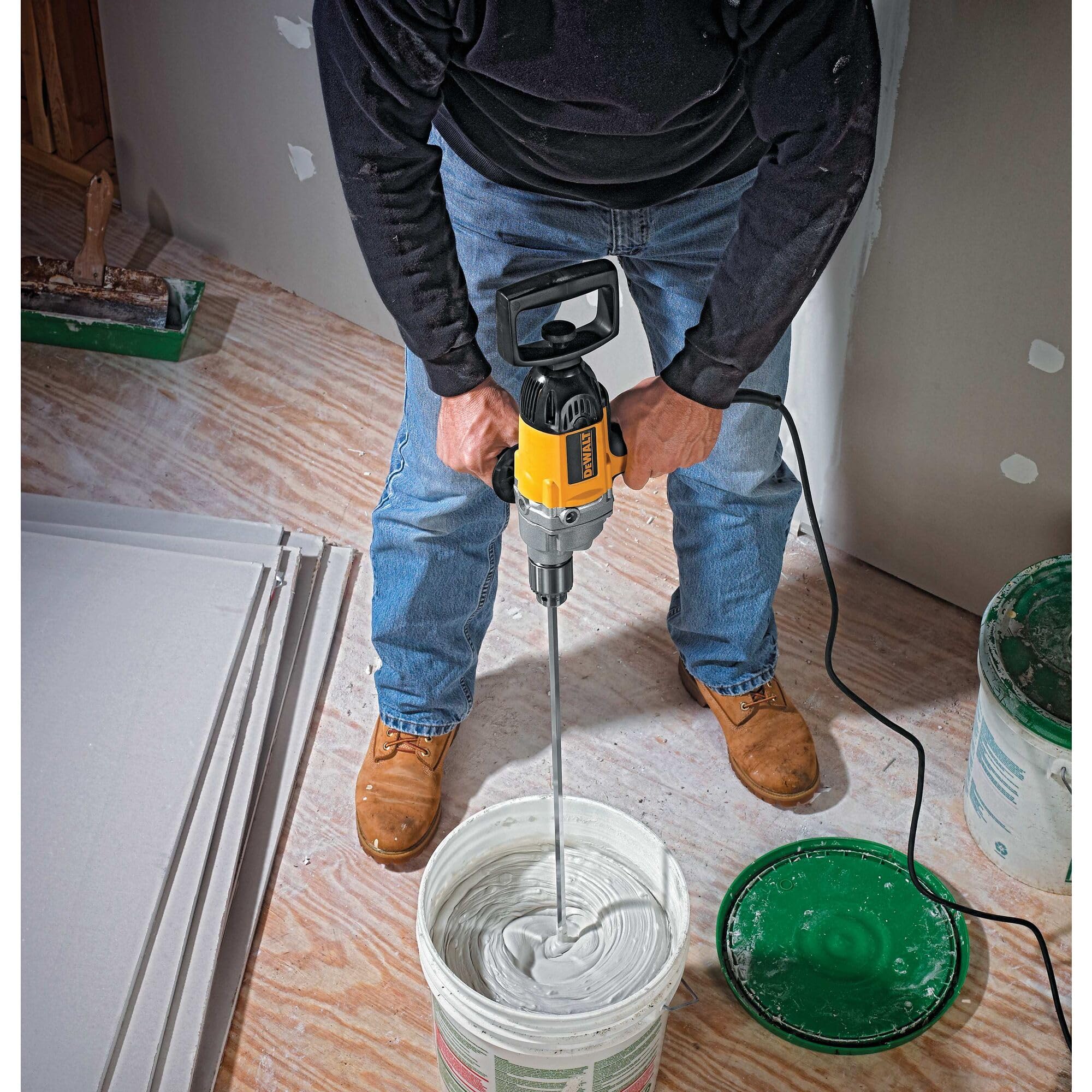 Foto 8 pulgar | Taladro Eléctrico Dewalt Con Mango De Pala De 1/2 Pulgada, 9 A, 120 V, Dw130 V - Venta Internacional.