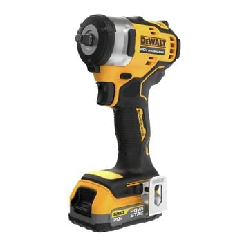Foto 2 pulgar | Llave De Impacto Dewalt De 20 V Como Máximo, 3/8 Pulgadas, Con Batería Compacta Powerstack - Venta Internacional.