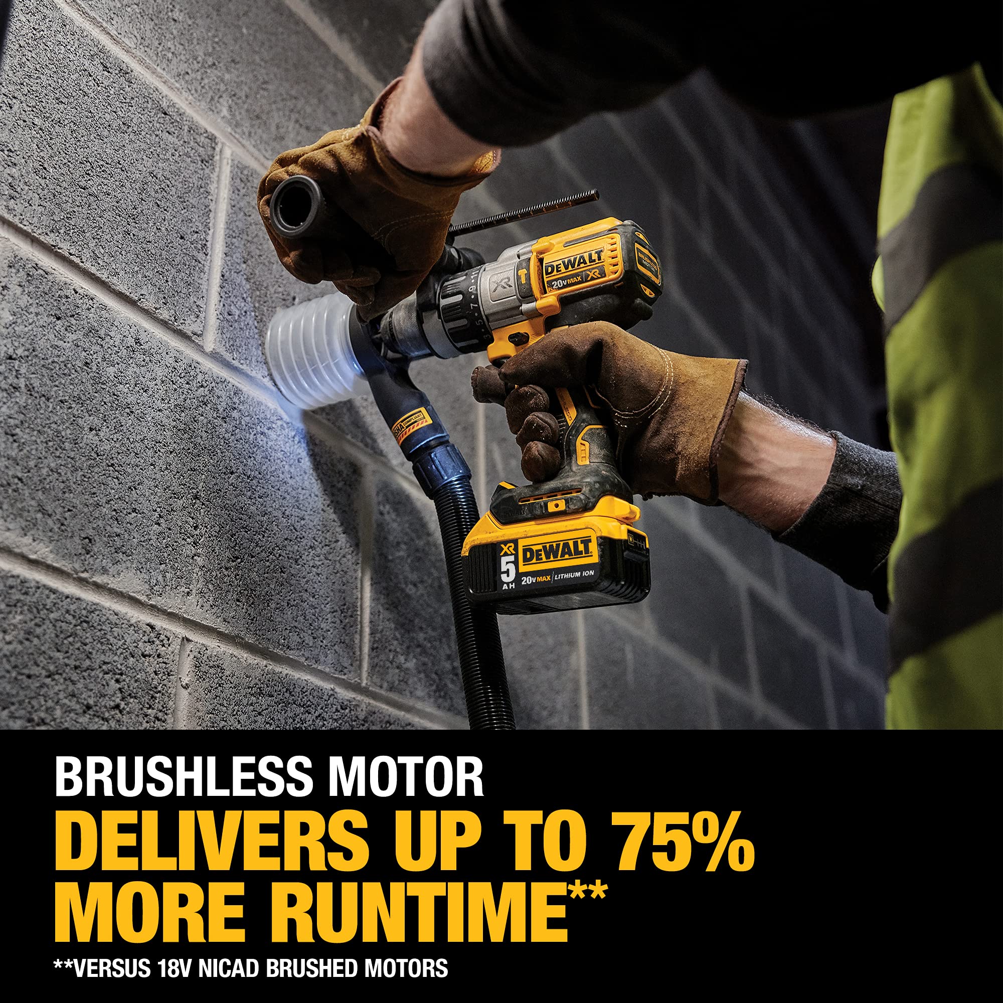 Foto 5 pulgar | Taladro Percutor Dewalt Dcd996p2 20v Max Xr Sin Escobillas De 3 Velocidades - Venta Internacional.