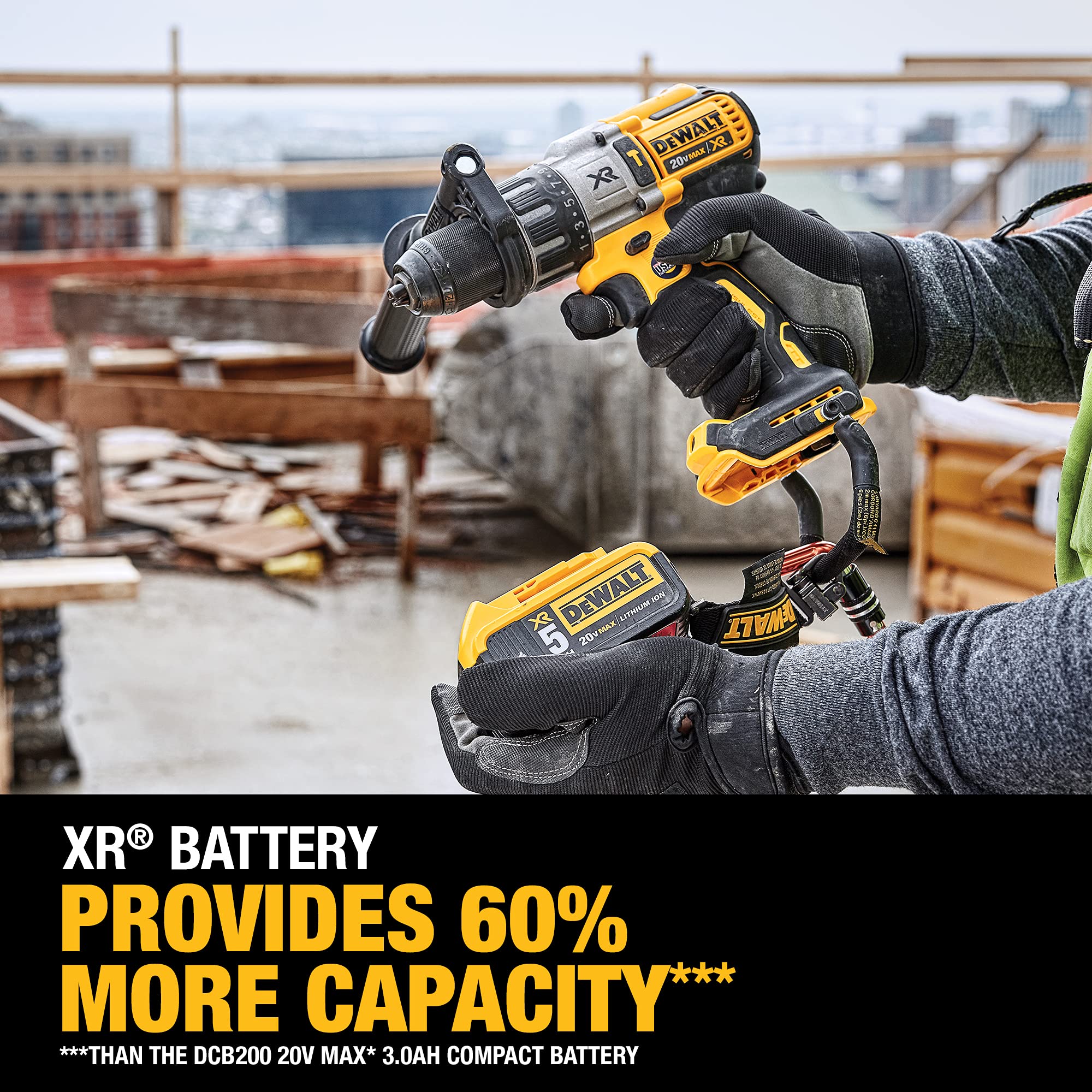 Foto 6 pulgar | Taladro Percutor Dewalt Dcd996p2 20v Max Xr Sin Escobillas De 3 Velocidades - Venta Internacional.