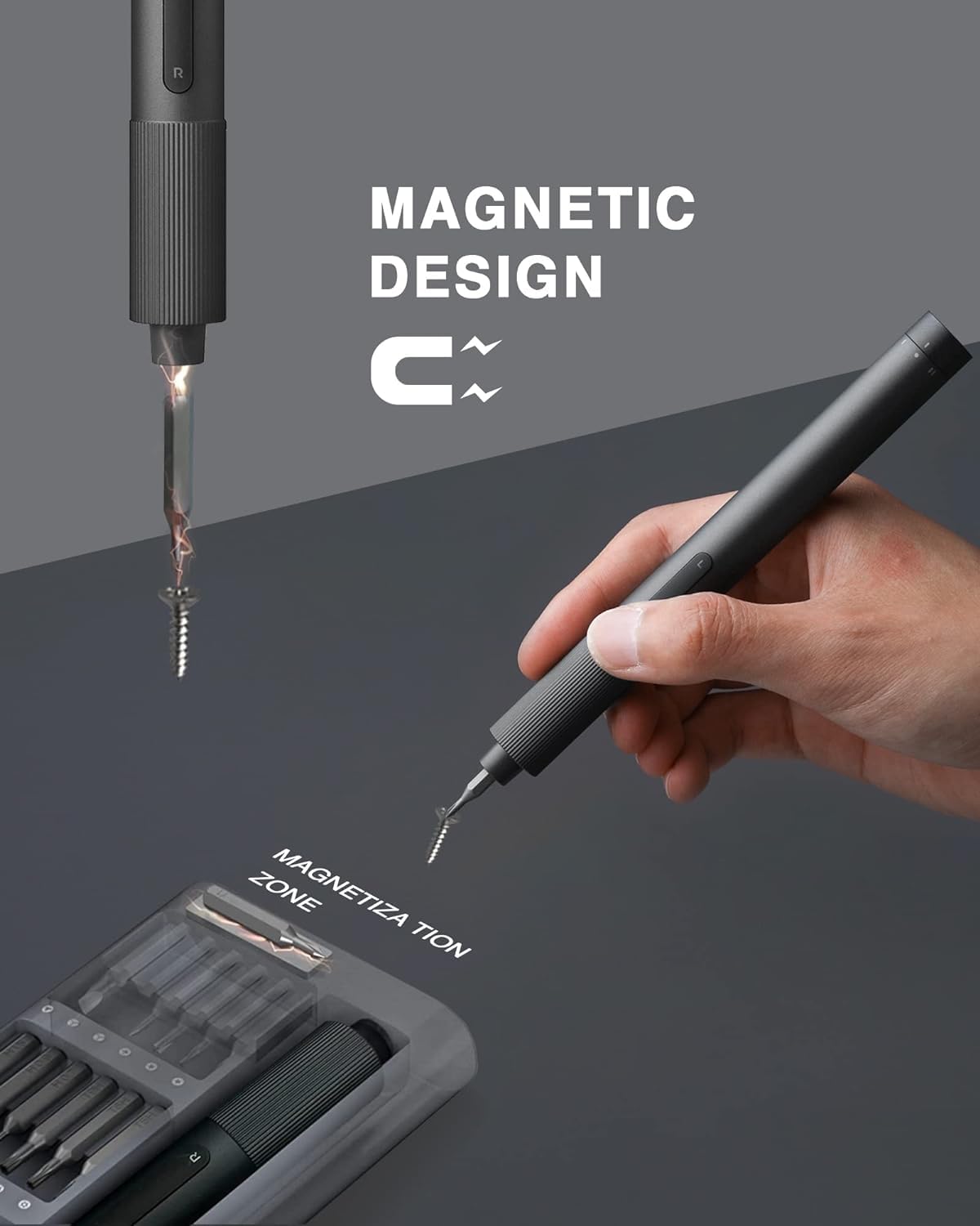 Foto 7 pulgar | Destornillador Eléctrico De Precisión Xiaomi Caja De Cambios Totalmente Metálica - Venta Internacional.