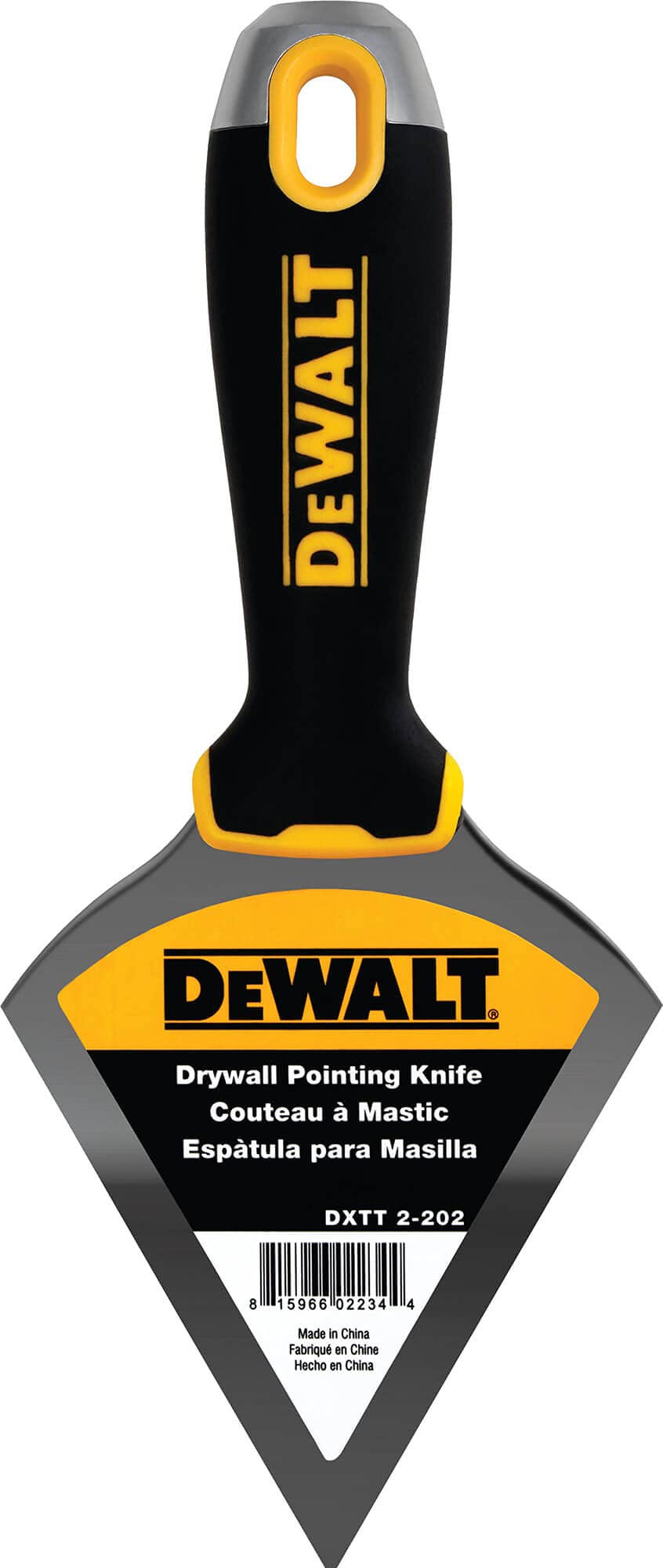 Foto 2 pulgar | Espátula Dewalt Dxtt-2-202 De Acero Inoxidable Con Mango De Nailon - Venta Internacional.