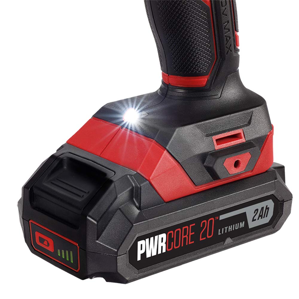 Foto 8 pulgar | Perforador Percutor Skil Hd527802 20v 2.0ah Pwrcore 20 Litio - Venta Internacional.