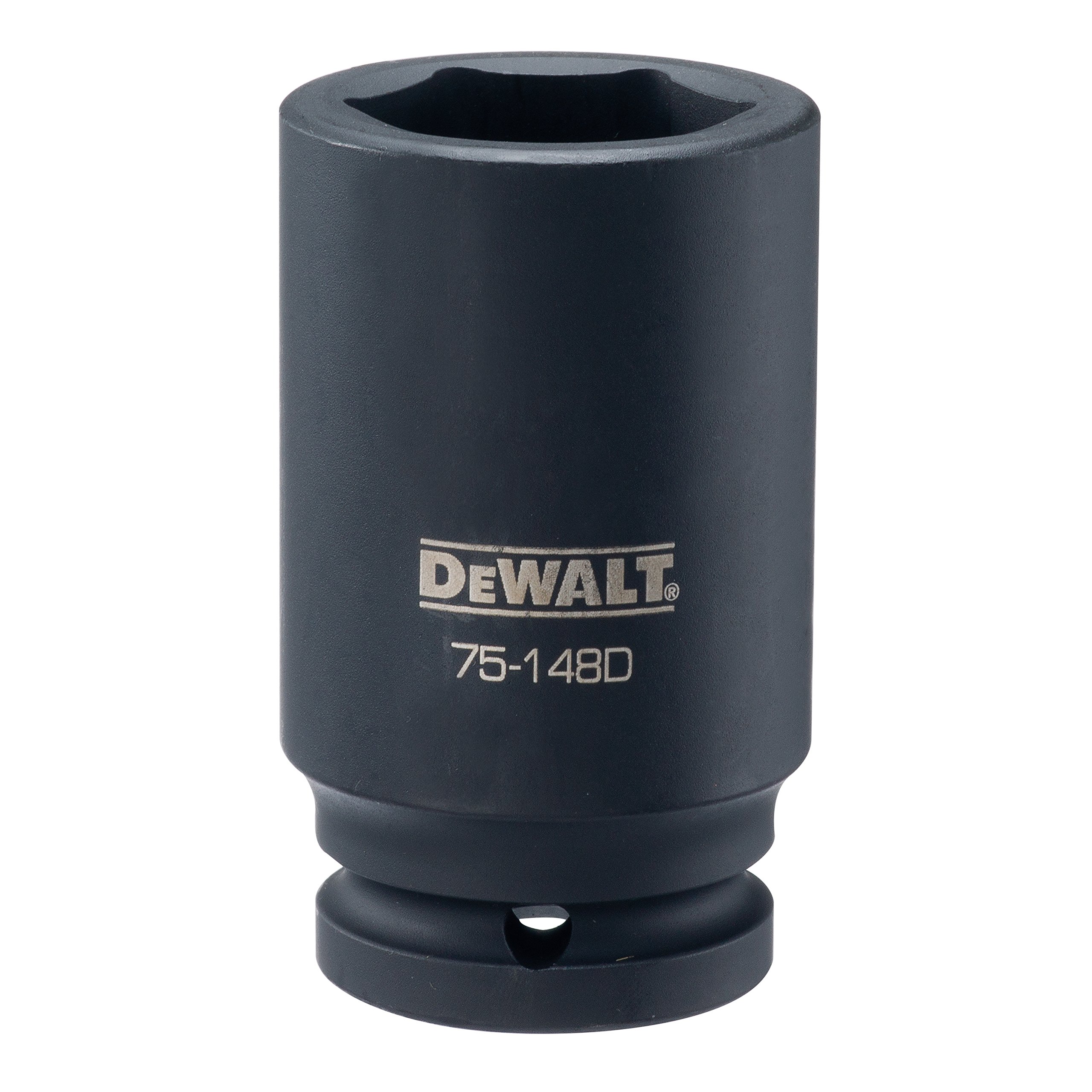 Foto 2 pulgar | Conector De Impacto Dewalt Dwmt75148b 3/4 Drive 6 Pt 33 Mm De Profundidad - Venta Internacional.