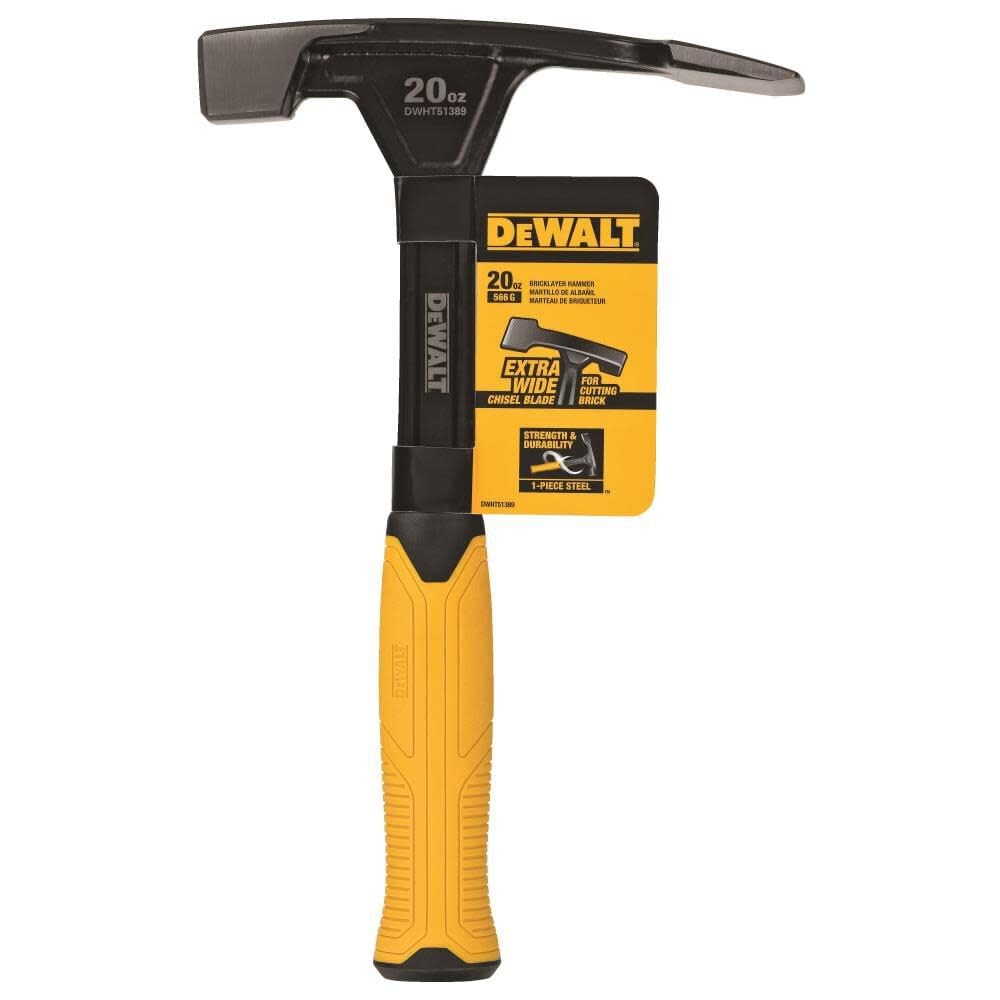 Foto 4 pulgar | Bricklayer Hammer Dewalt Dwht51389 Empuñadura Ergonómica De Acero De 600 Ml - Venta Internacional.