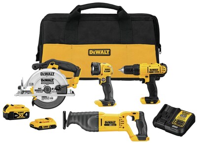 Foto 1 | Kit Combinado De Herramientas Eléctricas Dewalt 20v Max Para 4 Herramientas Con Batería/cargador - Venta Internacional.