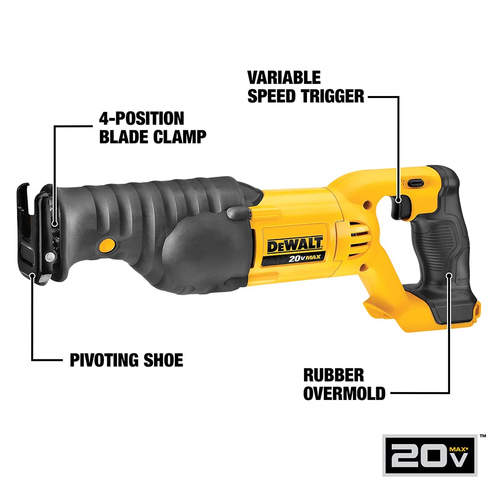 Foto 4 pulgar | Kit Combinado De Herramientas Eléctricas Dewalt 20v Max Para 4 Herramientas Con Batería/cargador - Venta Internacional.