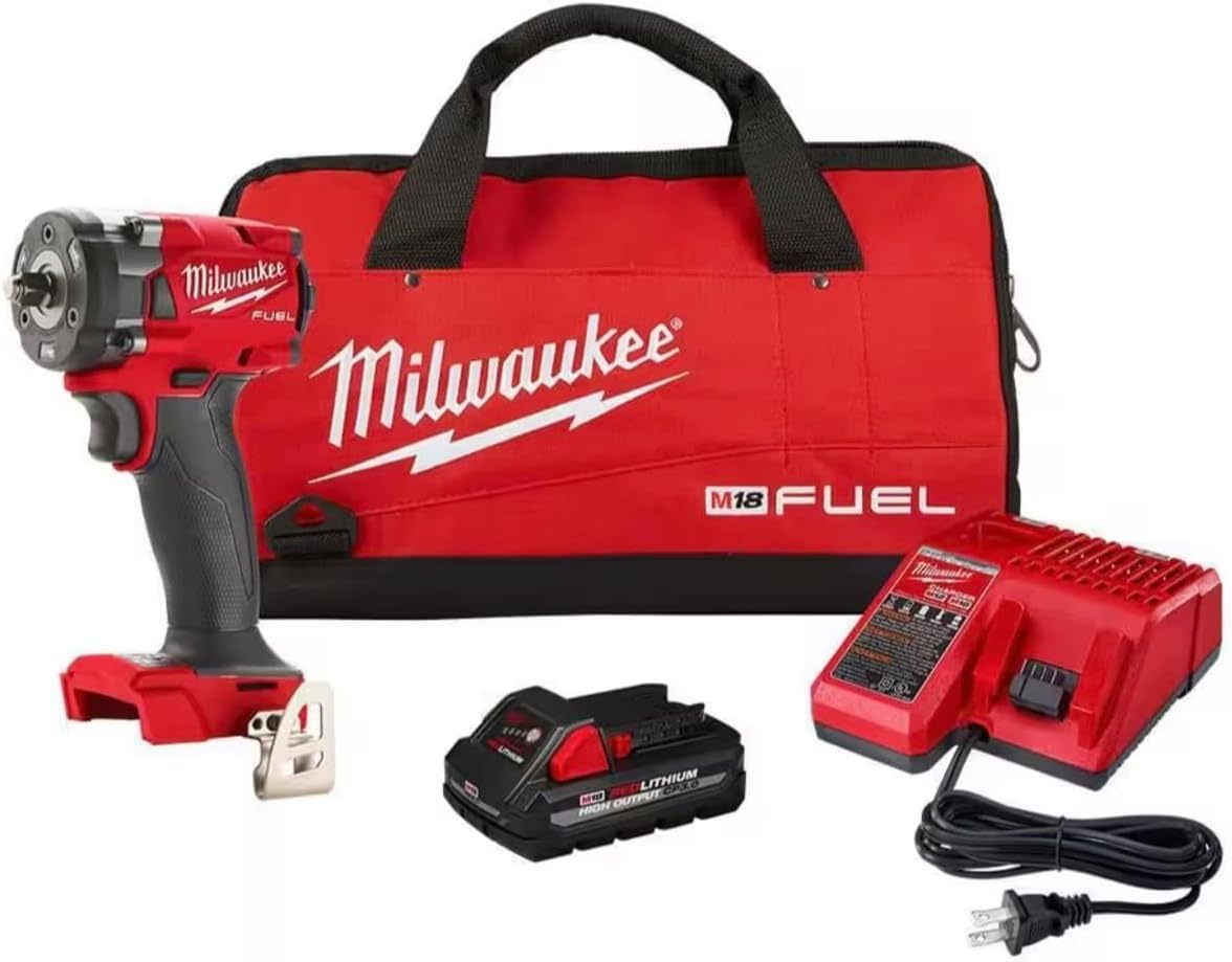 Foto 2 pulgar | Llave De Impacto Compacta Milwaukee M18 Fuel 18 V 3/8'' - Venta Internacional.