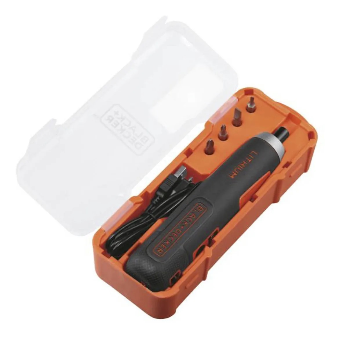 Destornillador Inalámbrico  Black And Decker 4v + 4 Accesorio