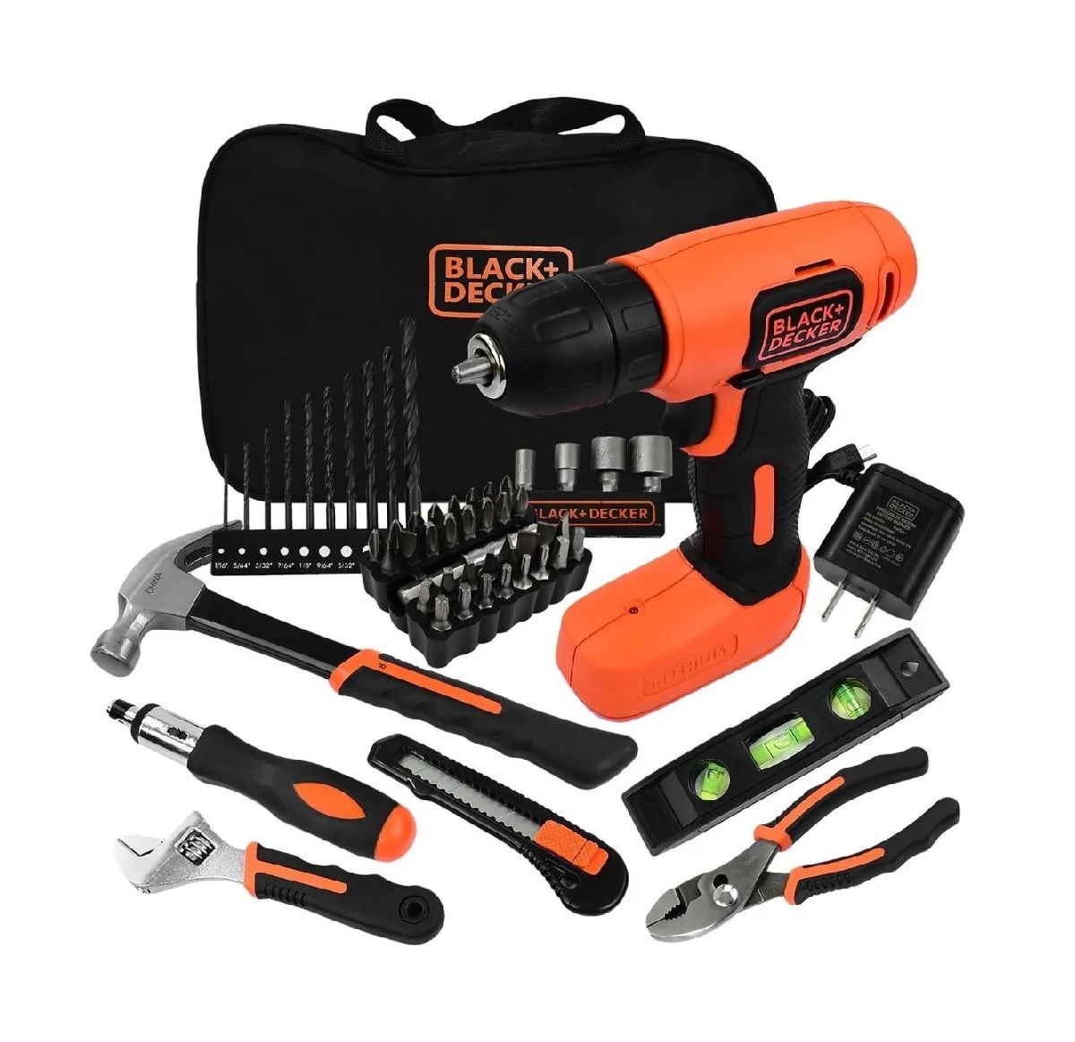 Taladro Atornillador 8v Max Black + Decker + Accesorios