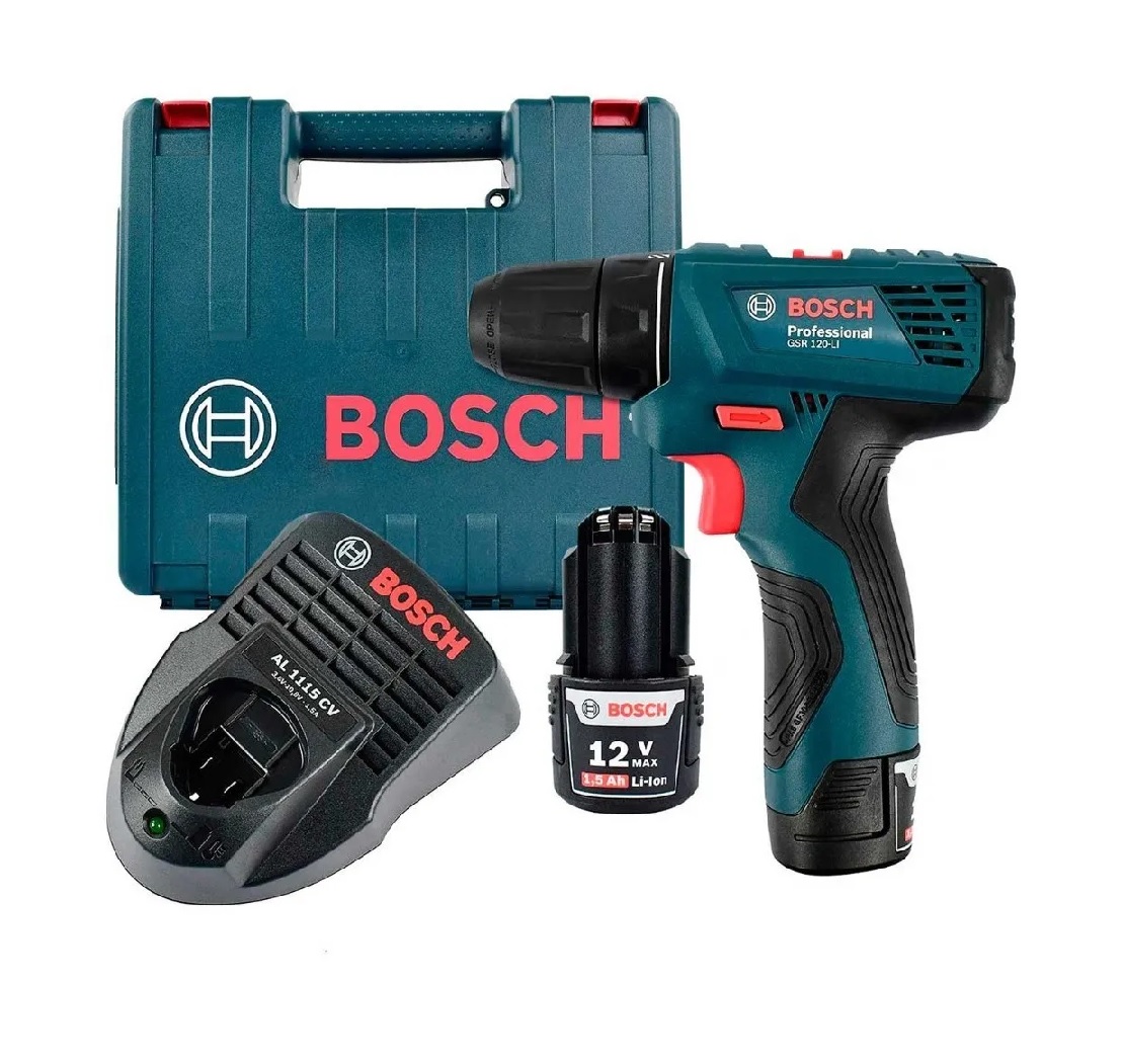 Foto 2 pulgar | Atornillador Inalámbrico 12v Bosch Gsr 120-li + Maletín