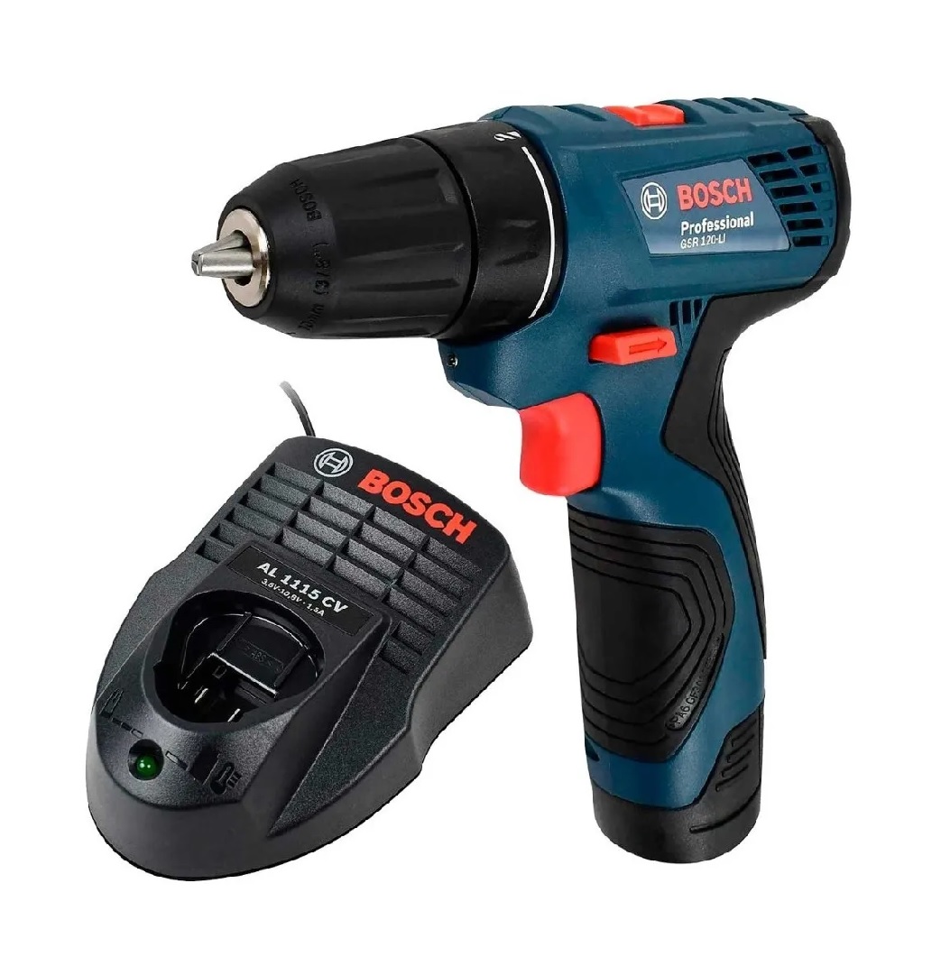 Atornillador Inalámbrico 12v Bosch Gsr 120-li De 3/8 Pulg