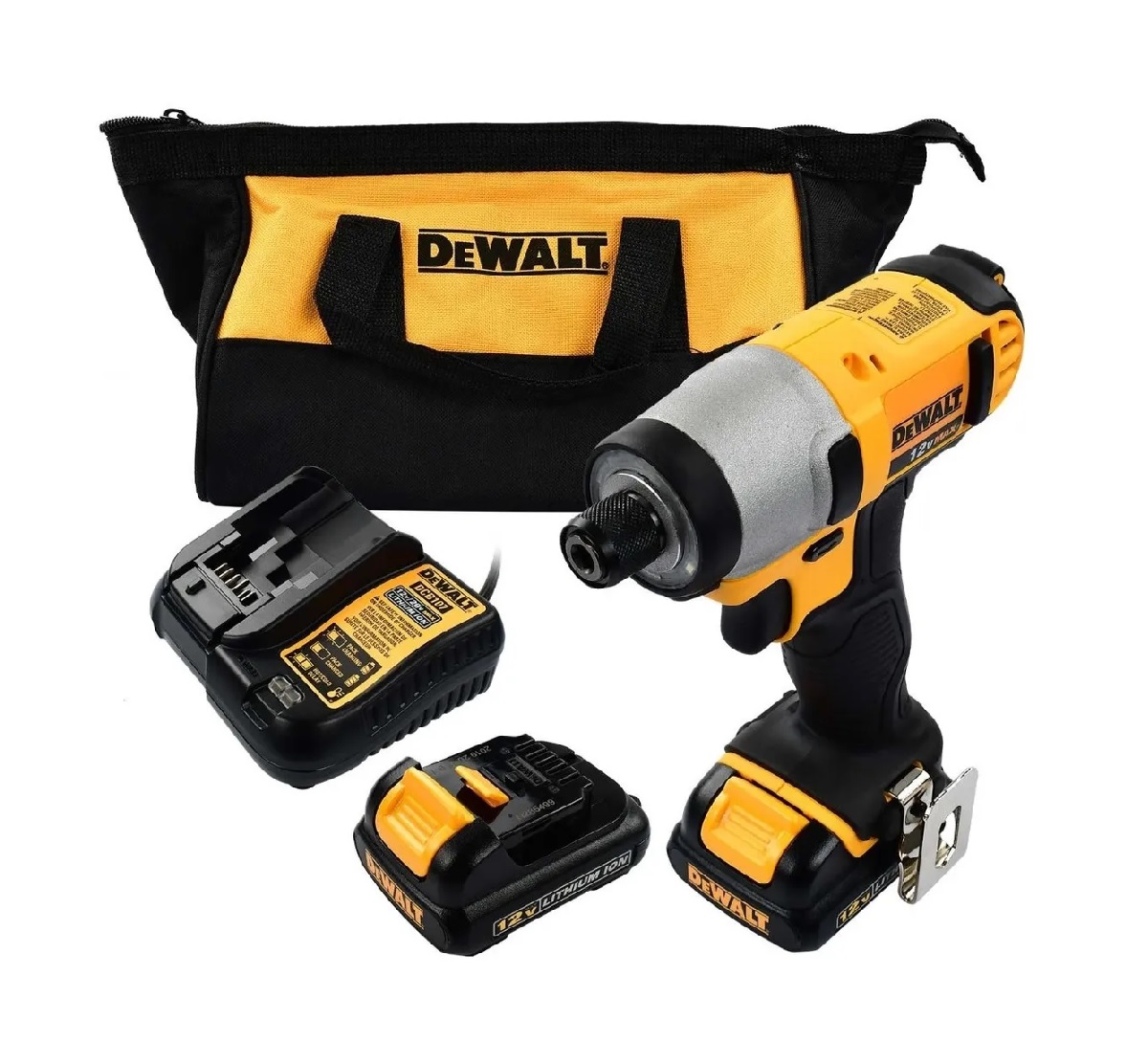 Atornillador De Impacto Dewalt 1/4 Pulgada 12v Dcf815s2