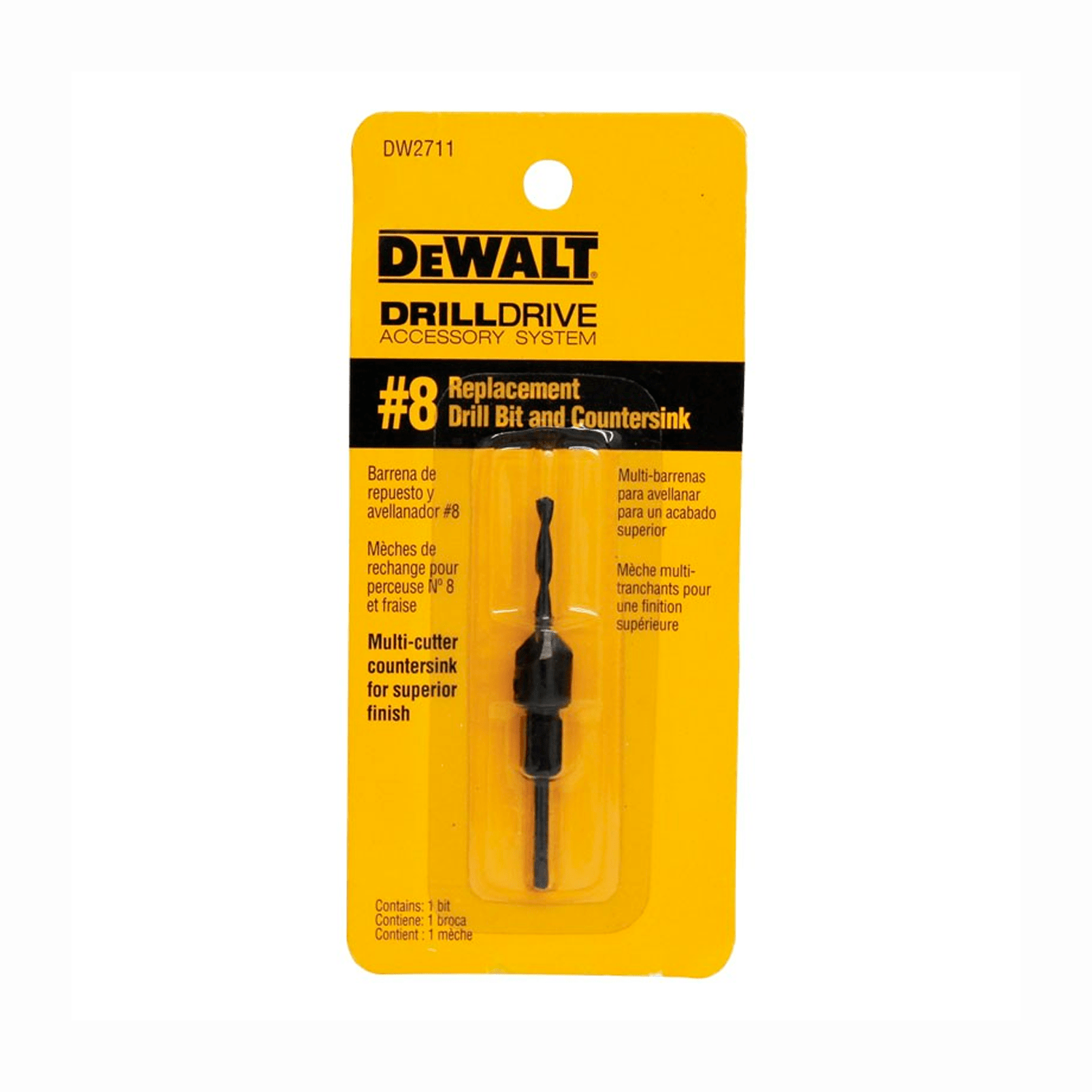 Foto 2 pulgar | Avellanador Dewalt #8