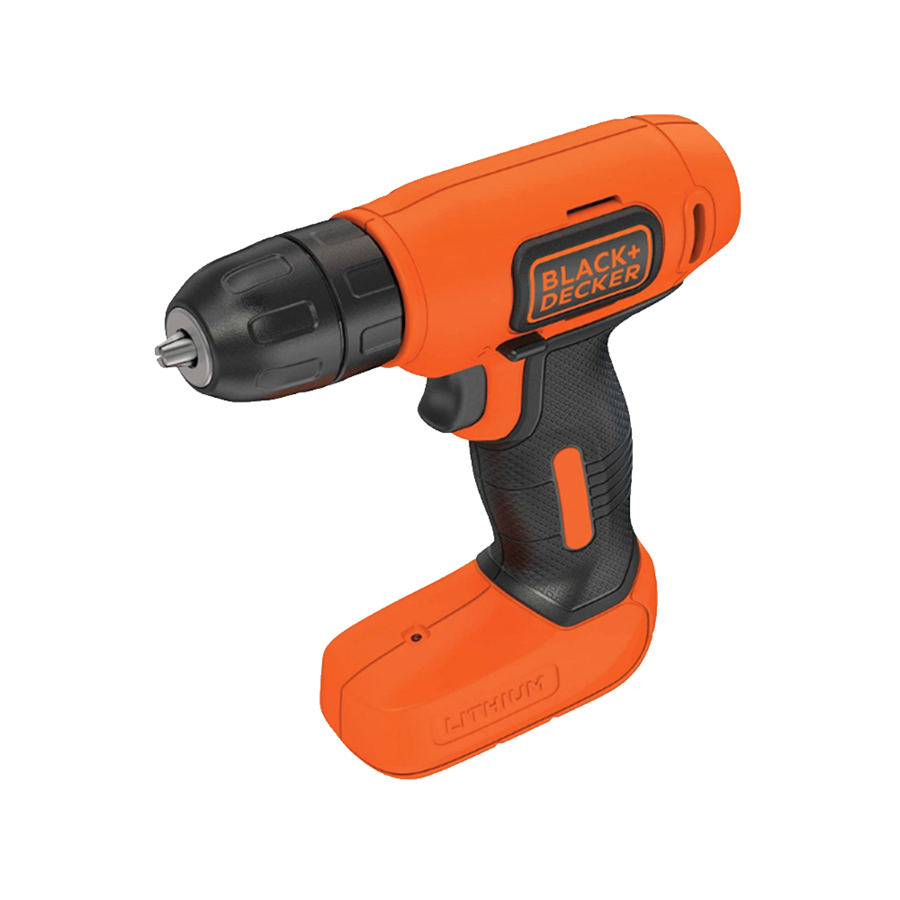 Foto 3 pulgar | Taladro Atornillador Black+decker Ld008  8v color Naranja