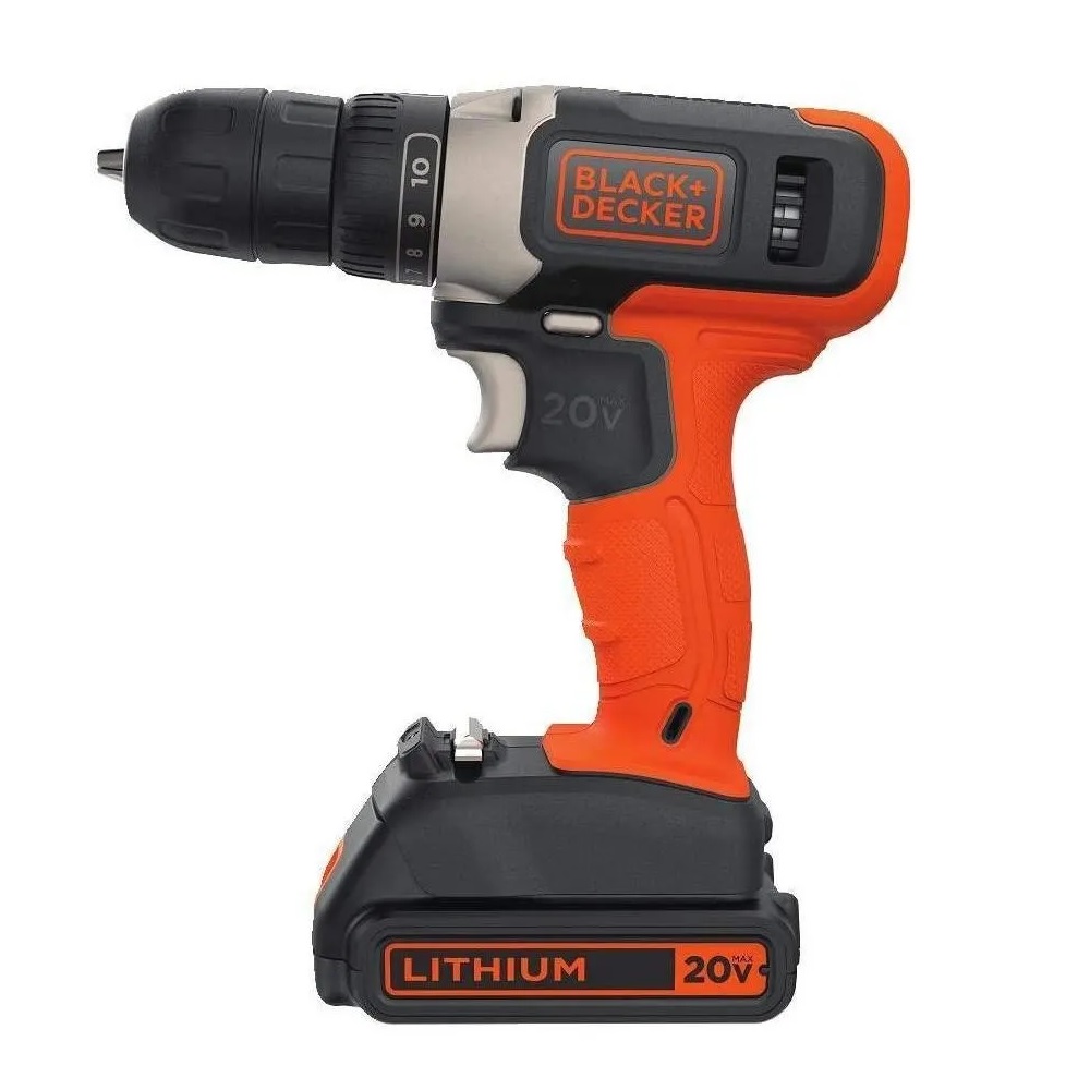 Foto 2 pulgar | Taladro Destornillador Black+Decker BCD702C1-B3 Naranja 20 V