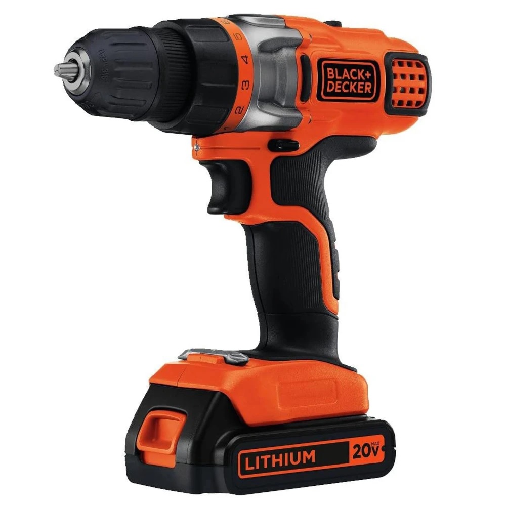 Taladro Destornillador Inalámbrico Black+Decker 20v