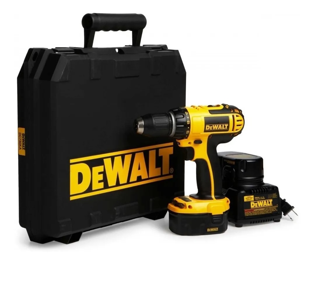 Foto 2 pulgar | Taladro Atornillador DeWALT DWC712K2 color Amarillo Inalámbrico 3/8 VVR 12 V