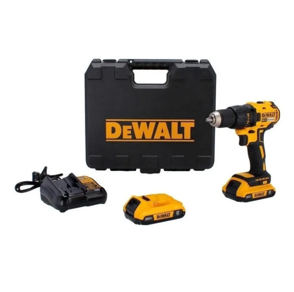 Taladro Atornillador Inalámbrico DeWalt DCD7771D2-21 color Amarillo 1/2 Pulgada