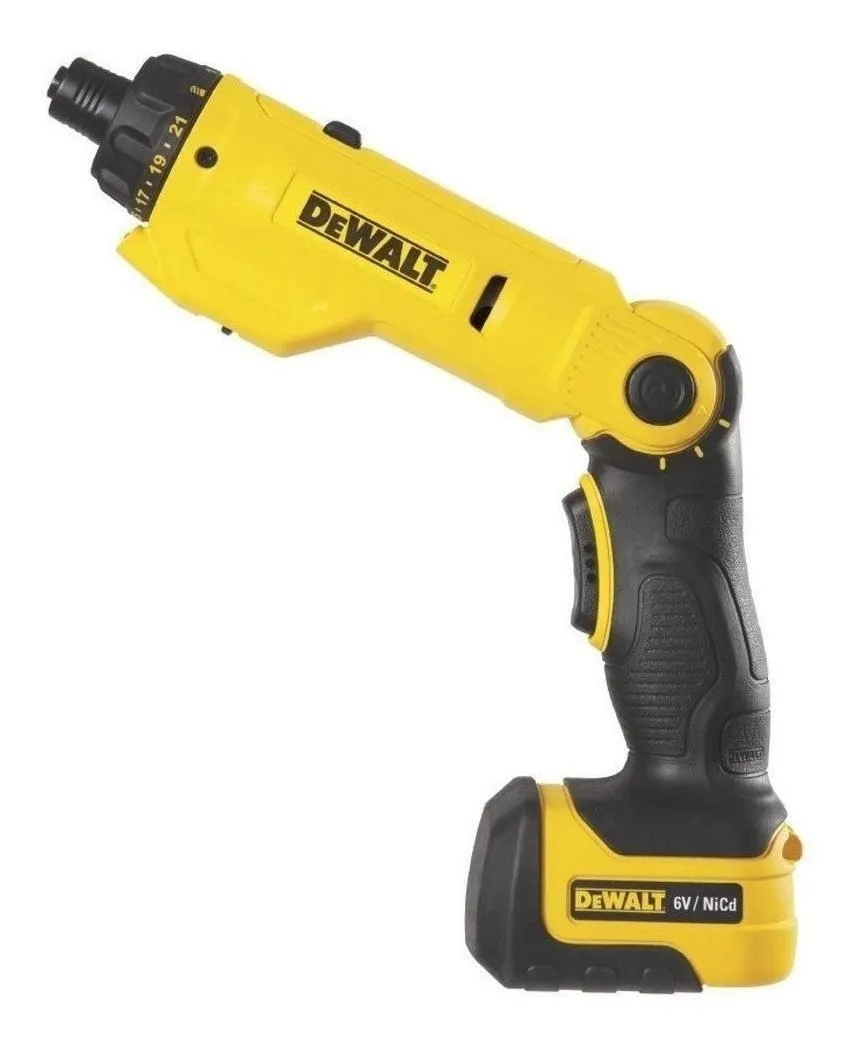 Foto 2 pulgar | Destornillador DeWalt DCF060 color Amarillo Inalámbrico 6 V