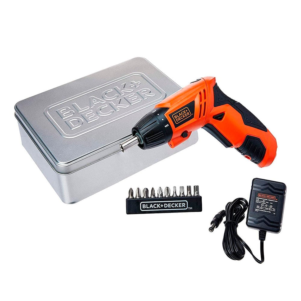 Atornillador Inalámbrico Black+Decker KC4815T-B3 color Naranja 1/4 Pulgadas $830