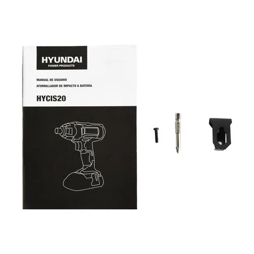 Foto 3 pulgar | Atornillador De Impacto De Bateria Hyundai 20v - Hycis20