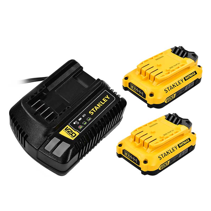 Foto 5 pulgar | Atornillador de Impacto Stanley SBI810D2K-B3 color Amarillo V20 Brushless