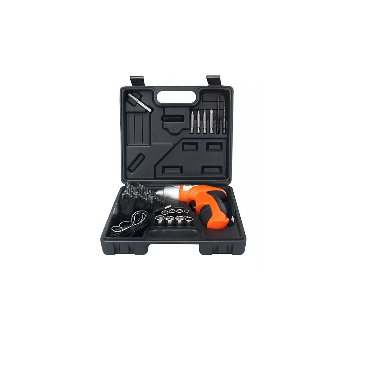 Juego De Destornilladores Eléctricos Inalámbricos Eo Safe Imports Esi-11471 Naranja