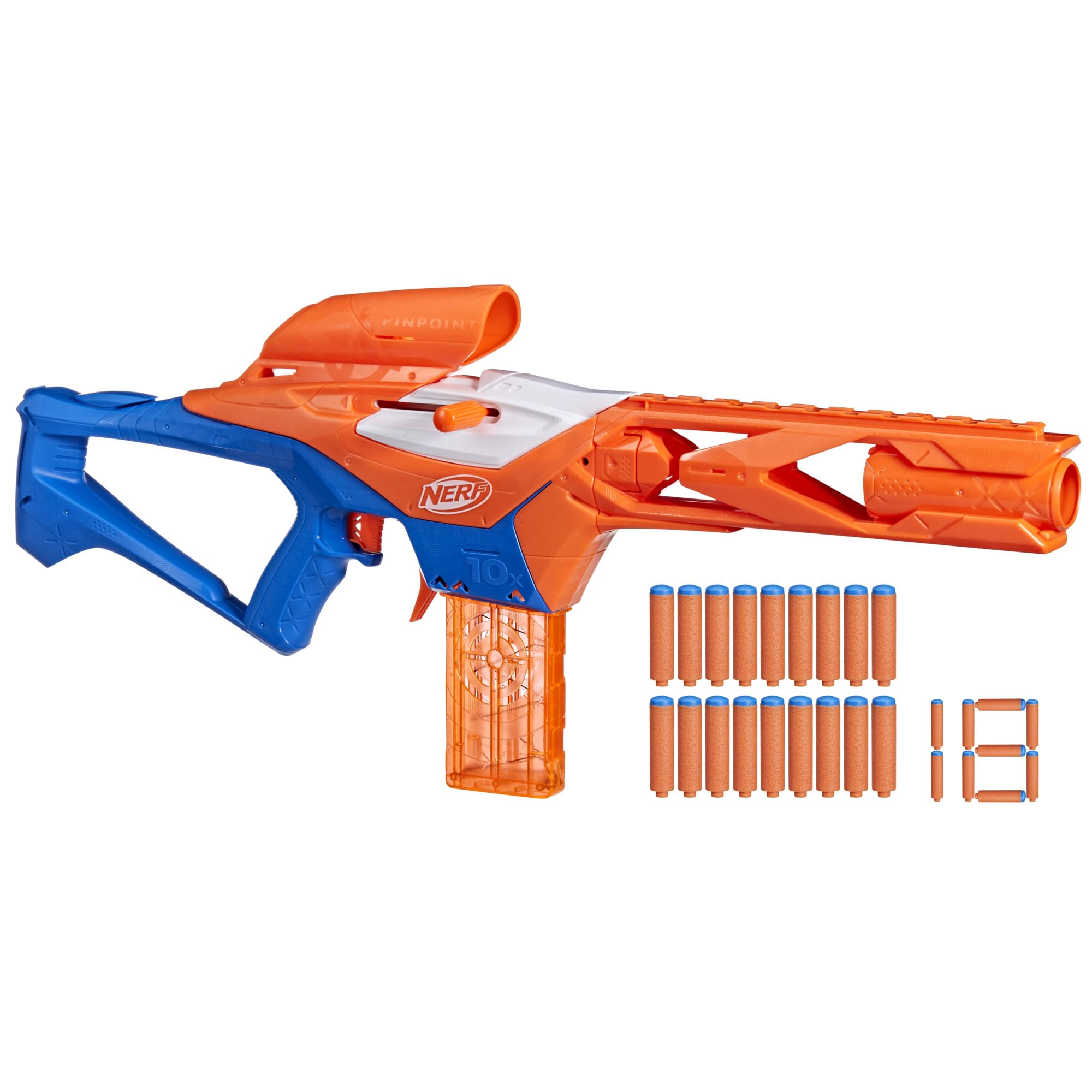 Foto 2 pulgar | Dart Blaster Nerf N Series Pinpoint Con 18 Dardos Para Niños - Venta Internacional.