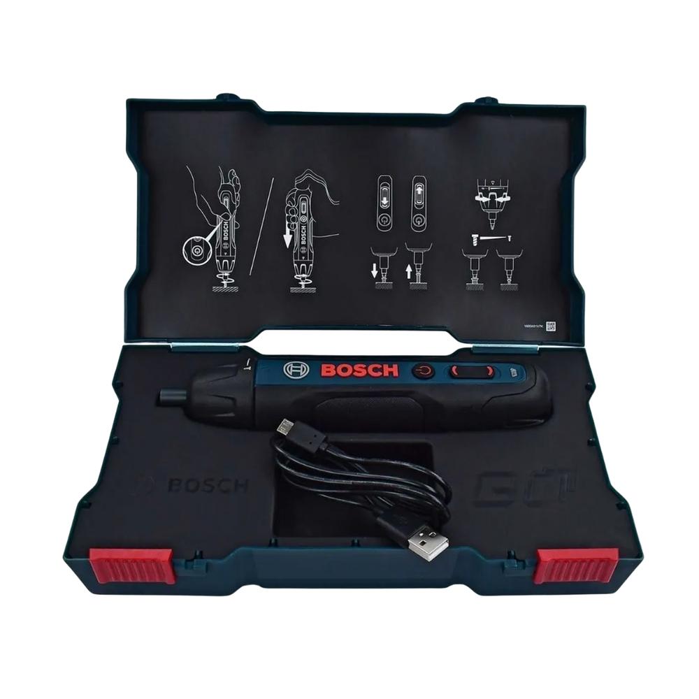 Foto 6 | Taladro Atornillador Bosch Go 12v Litio + Juego De Puntas