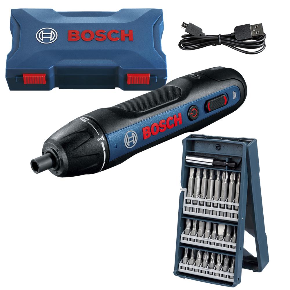 Taladro Atornillador Bosch Go 12v Litio + Juego de Puntas