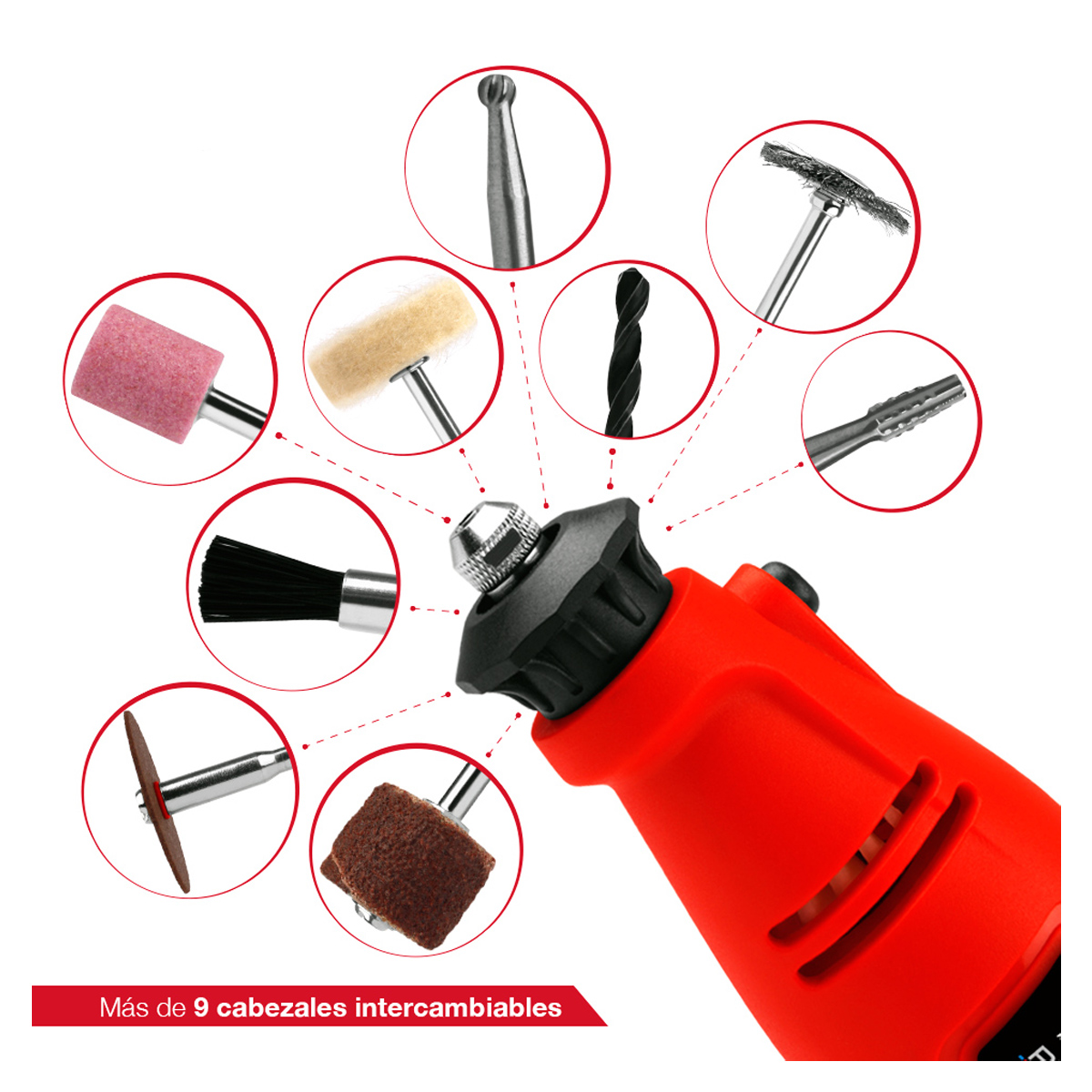 Foto 3 pulgar | Multi Tool Aksi De 140w Con Accesorios Profesional