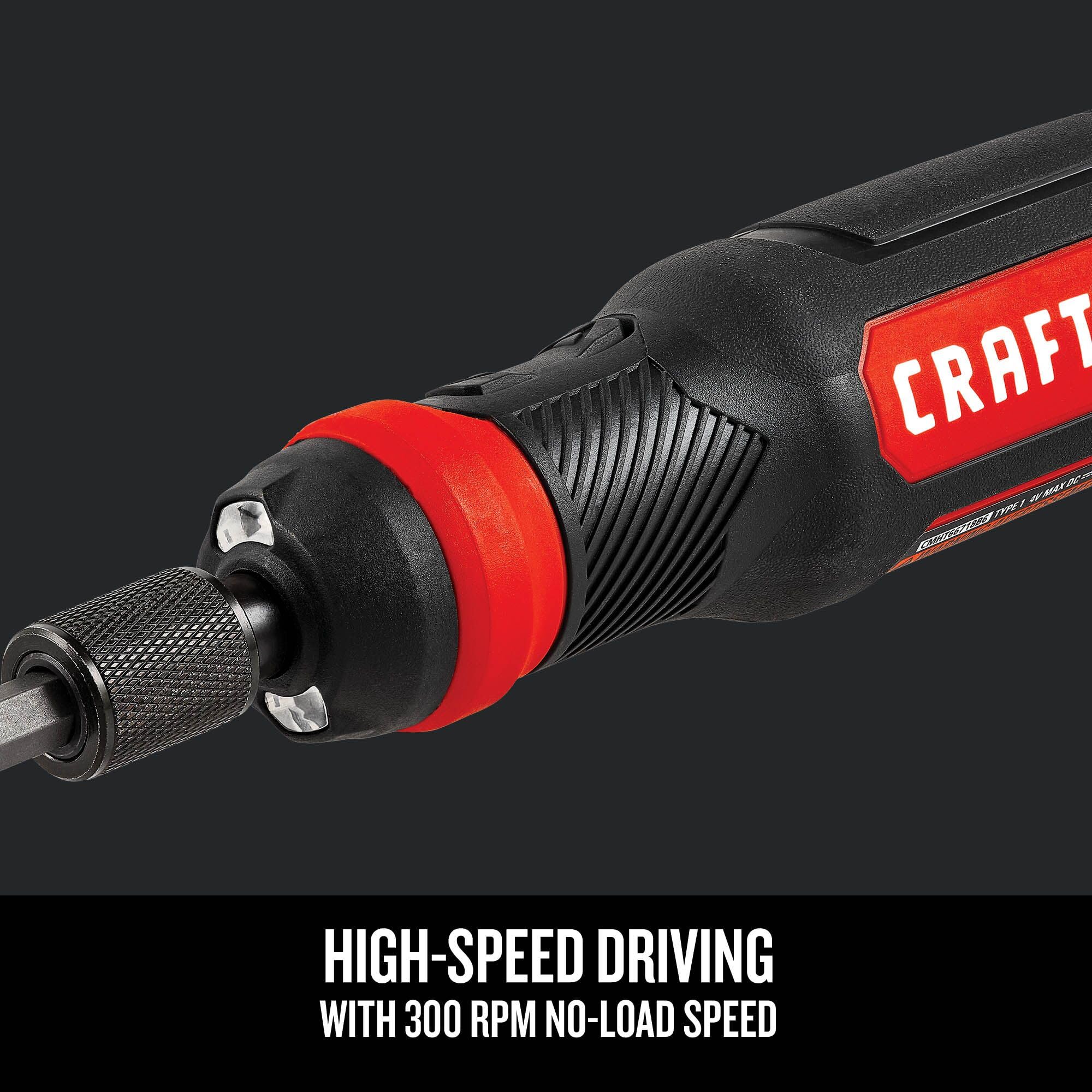 Foto 6 pulgar | Juego De Destornilladores Eléctricos Craftsman 4v 300 Rpm Con Cargador - Venta Internacional.