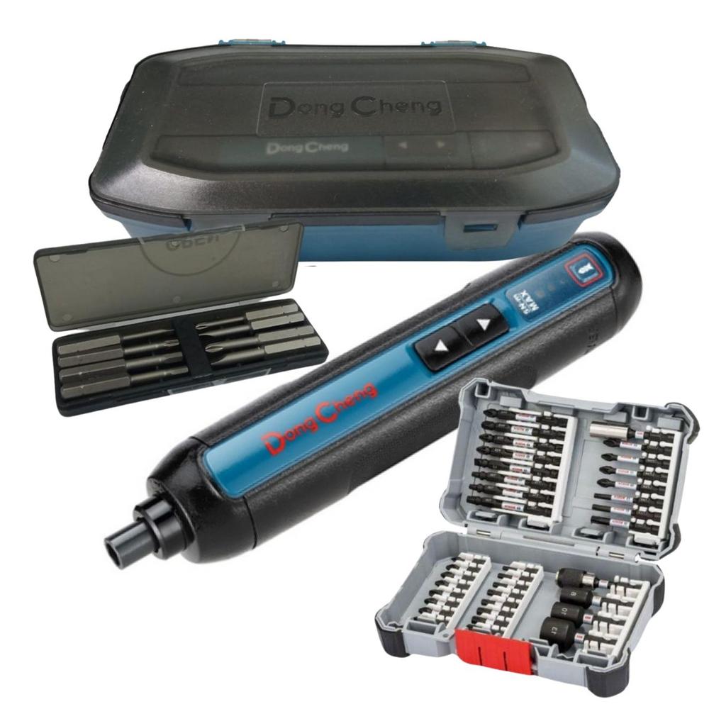Atornillador Inalámbrico 4v Dc + Puntas Bosch 36pzas + Acc.