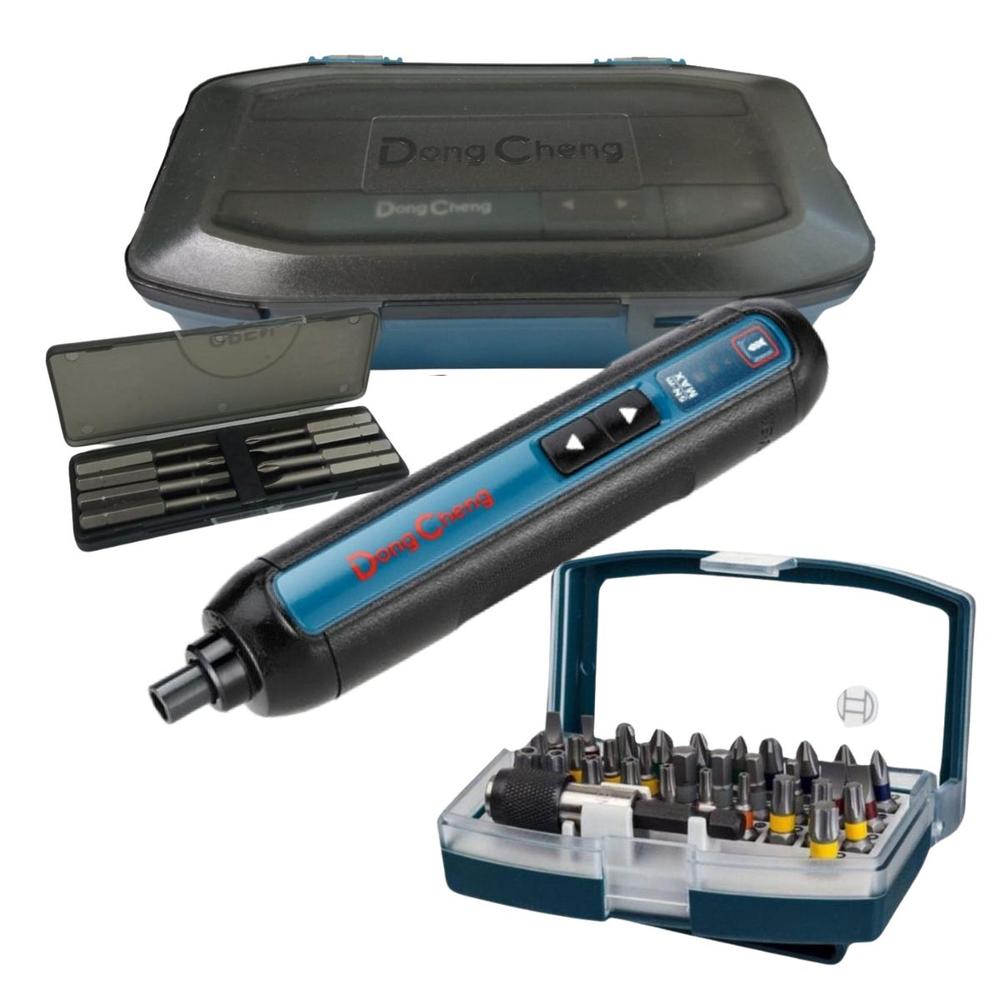 Atornillador Inalámbrico 4v Dc + Puntas Bosch 32pzas + Acc.