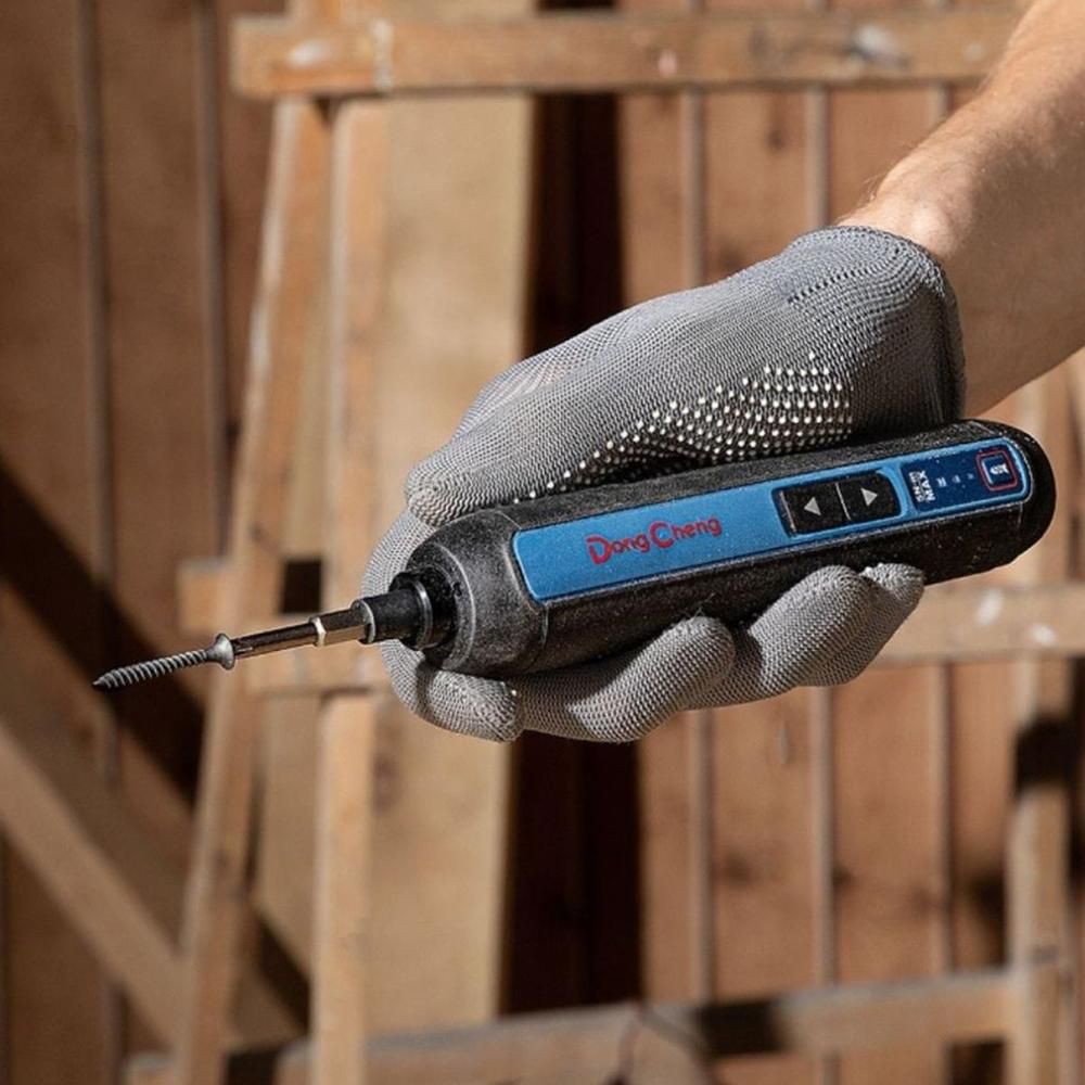 Foto 7 pulgar | Atornillador Inalámbrico 4v DongCheng + Puntas Makita 17 Piezas + Accesorios