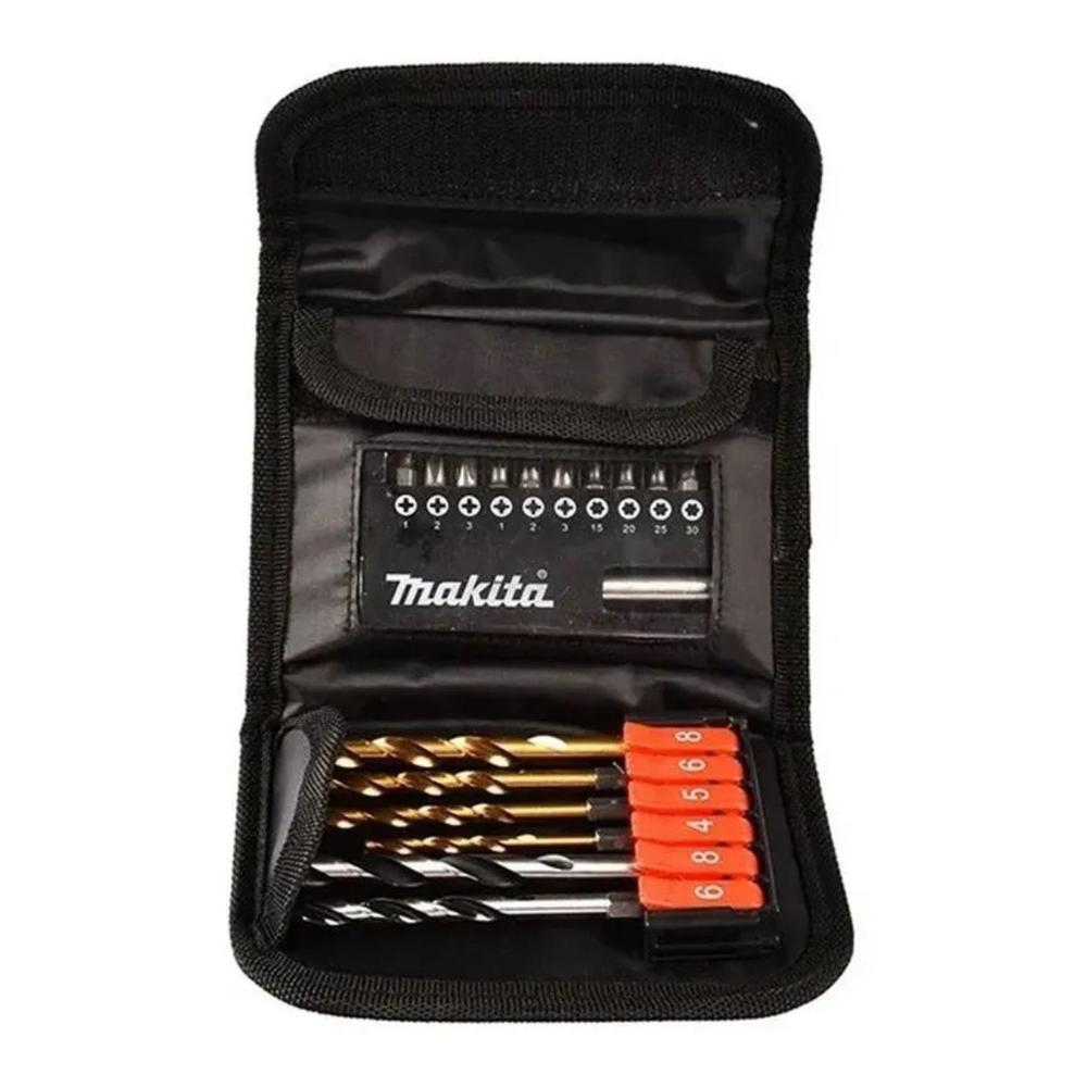 Foto 9 pulgar | Atornillador Inalámbrico 4v DongCheng + Puntas Makita 17 Piezas + Accesorios
