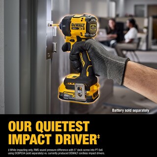 Foto 3 | Destornillador de Impacto DeWalt 20v Max XR Inalámbrico 1/4'' DCF870B - Venta Internacional