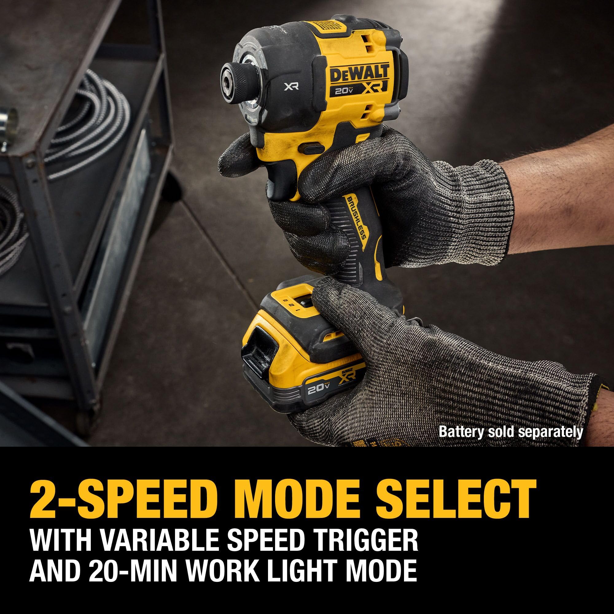 Foto 6 pulgar | Destornillador de Impacto DeWalt 20v Max XR Inalámbrico 1/4'' DCF870B - Venta Internacional